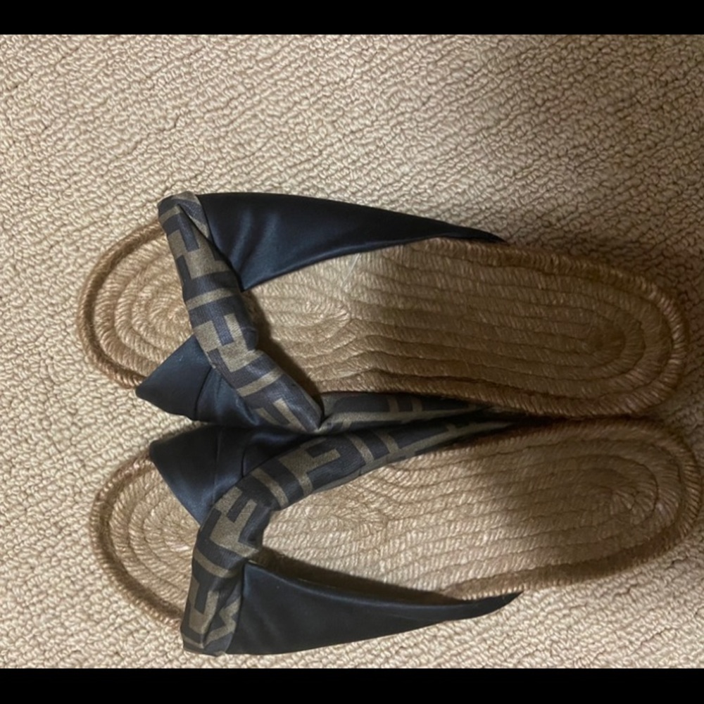 Fendi Espadrilles Slide